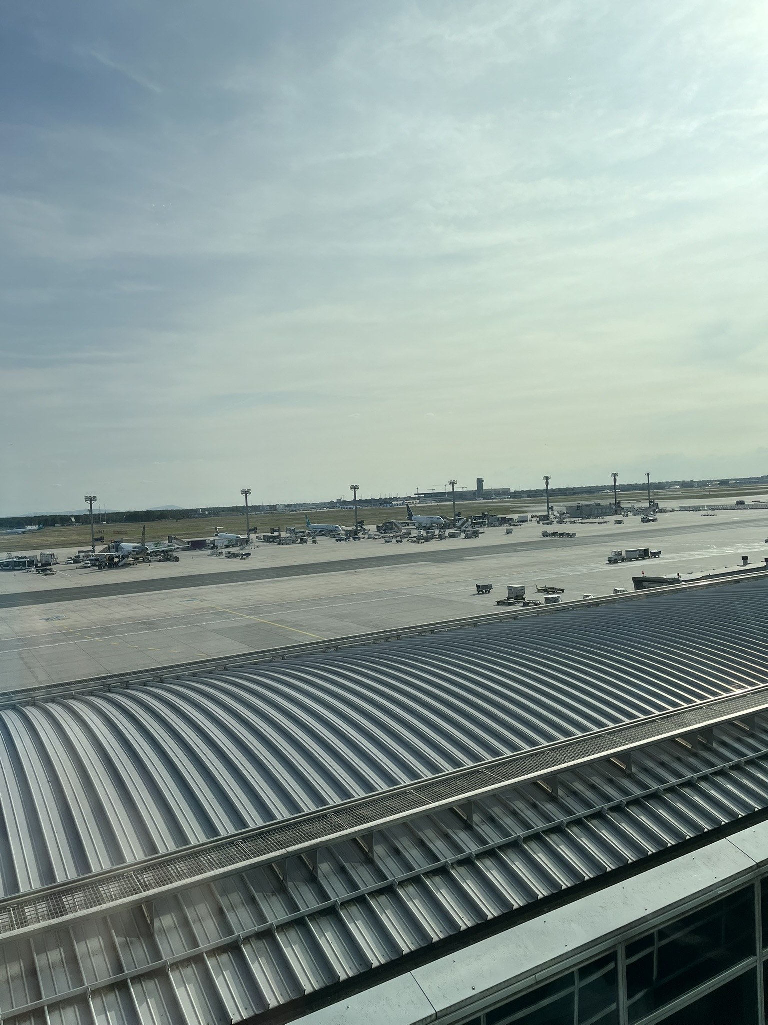Flugfeld Frankfurter Flughafen