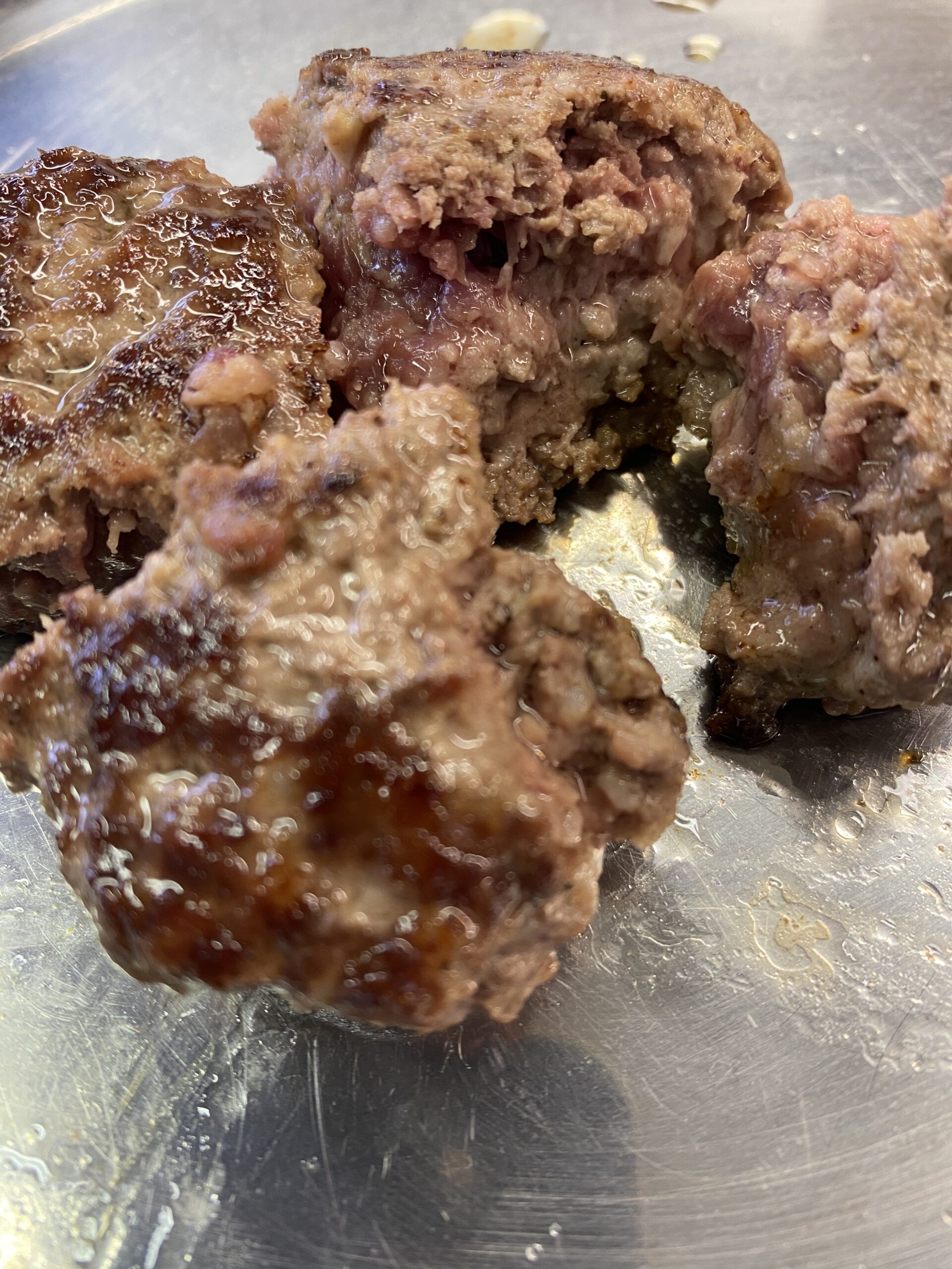 Rehburger Pattie Bratprobe