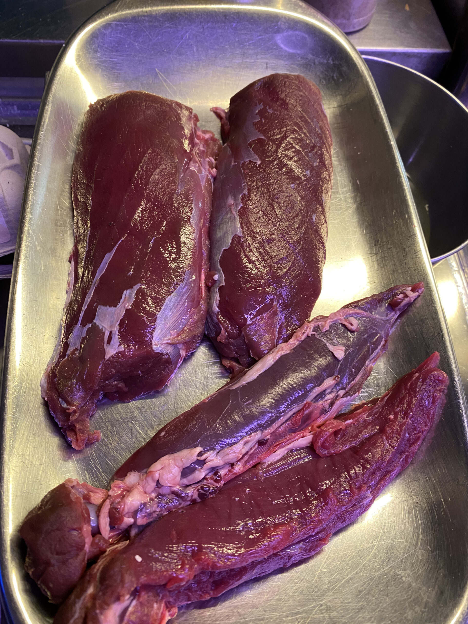 Rehrücken und Filets