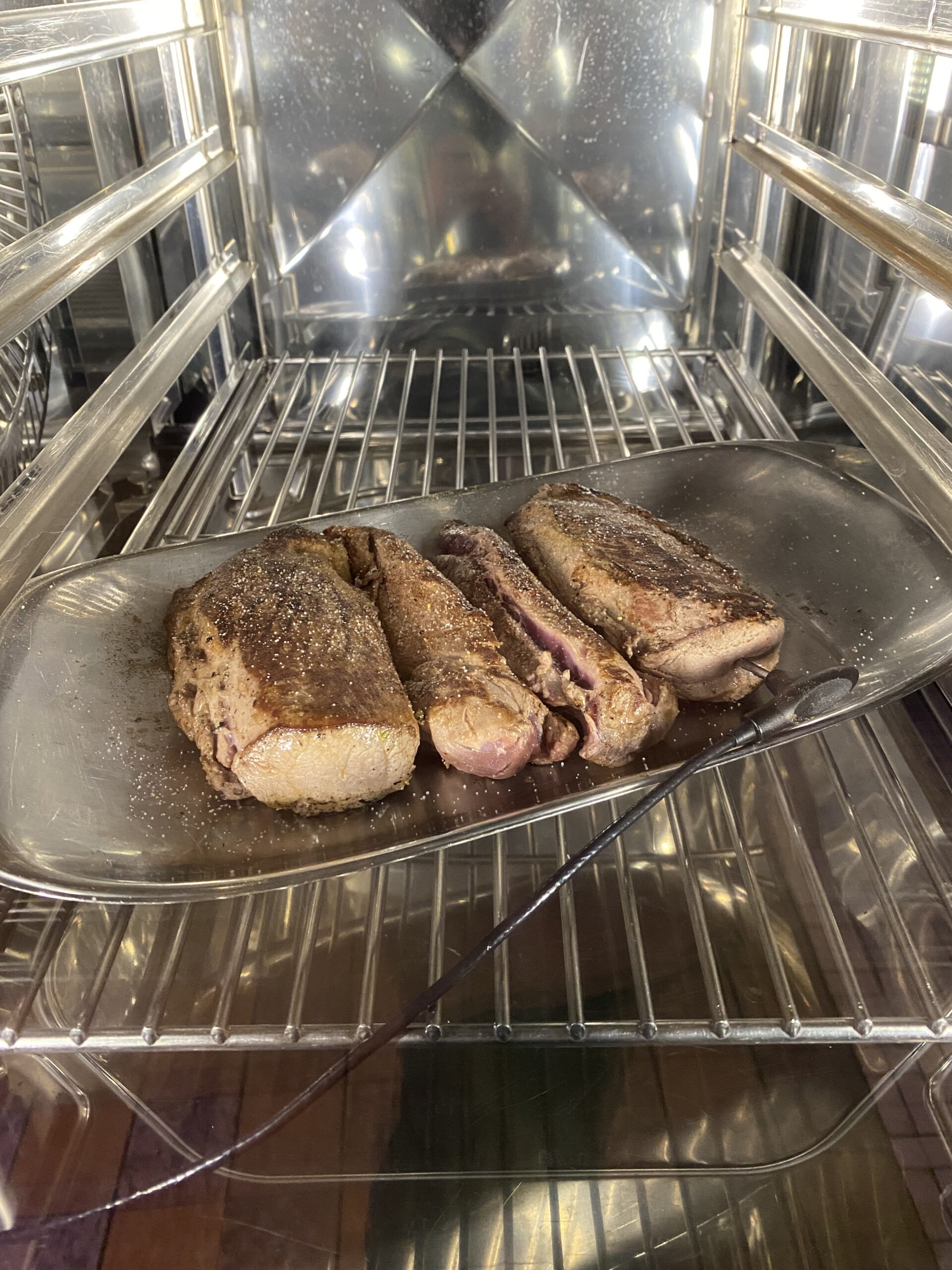 Perfekt gegartes Fleisch